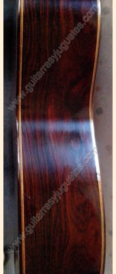 Guitarra de granadillo con pinabete 3